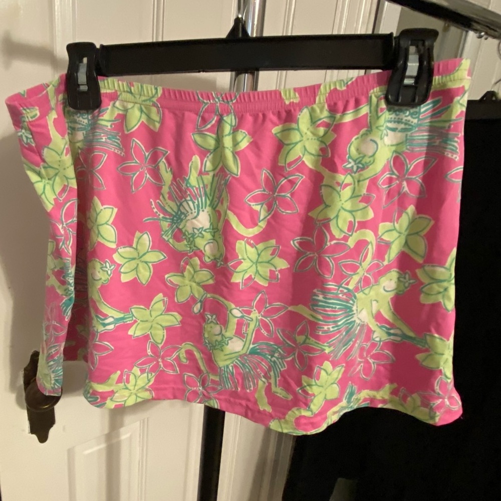 Lily Pulitzer bathing suit bottoms cover up; SZ L